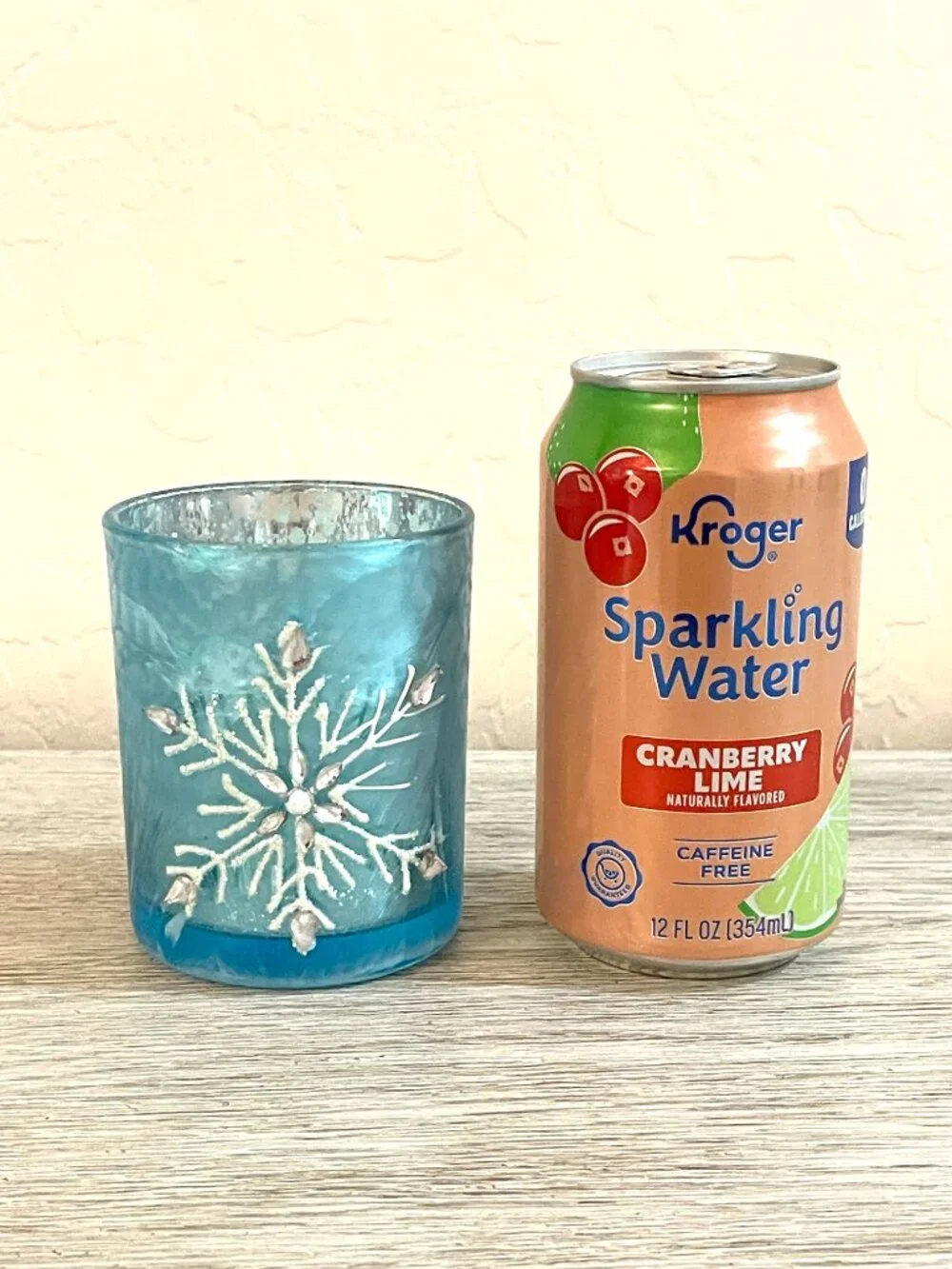 N/A blue candle